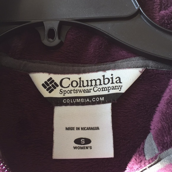 Columbia Sportswear Purple fleece jacket - Picture 4 of 5